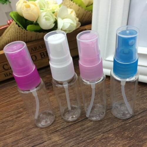 20ml Travel Transparent Plastic Refillable Bottles Perfume Atomizer Empty Spray Bottle Glas Lege Fles Makeup Tool