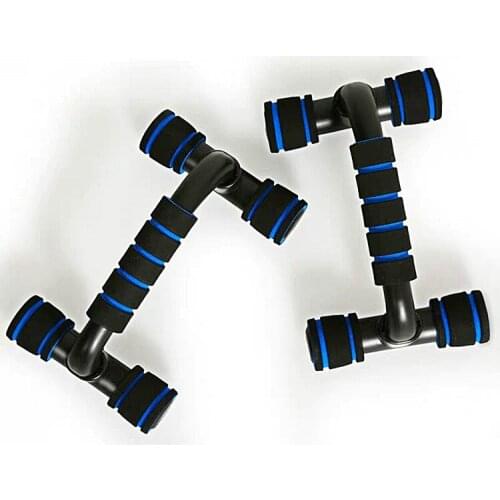 2021 Push-ups Stands Home Gym Fitness Equipment Pectoral Muscle Training Sponge I-shaped Push Up Bracket Comprehensive Exercise