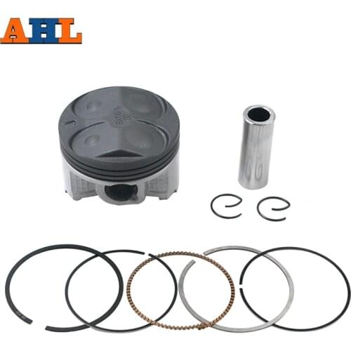 AHL Motorcycle STD ~ +100 Bore Size 56mm ~ 57mm Piston Kit & Rings For YAMAHA FZR400RR SP 3TJ FZ400 4YR FZR400 RR FZR FZ 400