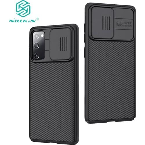 For Samsung Galaxy S20 FE 5G Case NILLKIN CamShield Slide Camera Protect Privacy Clean Back Cover For Galaxy S20 FE 5G Shell