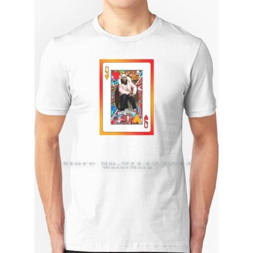 Missy Elliott Queen Of Hearts Card T Shirt 100% Pure Cotton Queen Hearts Missy Elliott Beyonce Lana Del Rey