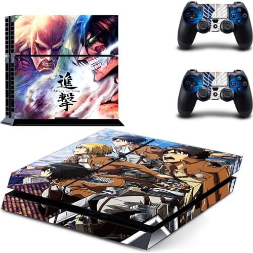 Giant Style PS4 Skin Sticker for Playstation 4 Console & 2 Controllers Decal Vinyl Protective Skins Style 2