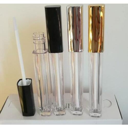 Exquisite Lip Gloss Containers 4.5ml Lip Gloss Tubes Portable Travel Bottle Lipgloss Wand Tubes High Quality Cosmetic Tool 25pcs