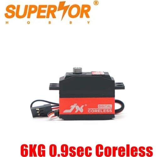 JX PDI-2506MG 6KG Metal Gear digital coreless servo WLtoys 12428 RC car 450 500 helicopter Airplane helicopter fixed wing 3D fly