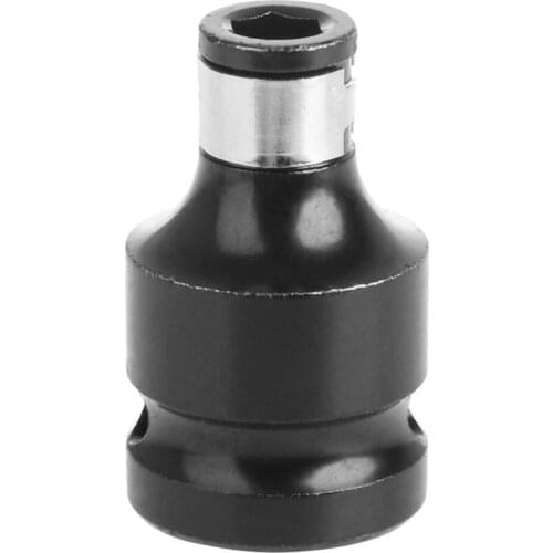 1/2" Impact Driver 1/4" Hex Shank Quick Release Bit Socket Adaptor Converter Kit