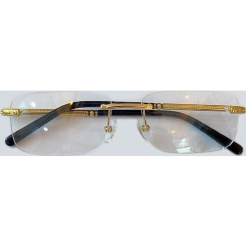 Spectacle Frame Men High Quality Rimless Eyeglasses Frame Fashion Brand Myopia Optical Frame Women