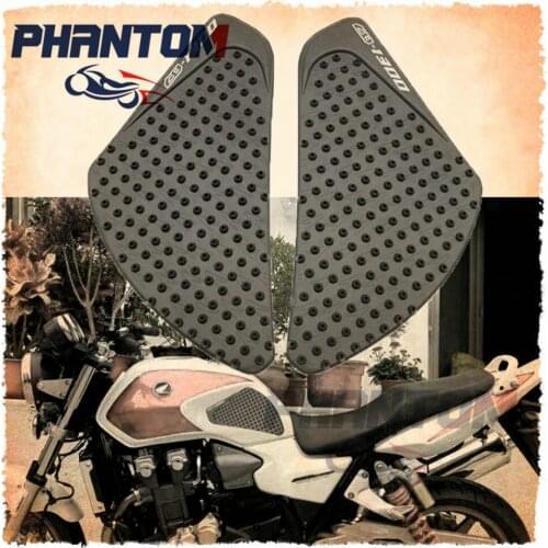 Motorcycle Anti slip Tank Pad Sticker Gas Knee Grip Traction Side 3M For Honda CB1300 2006-2015 CB 1300 2010 2011 2012 2014
