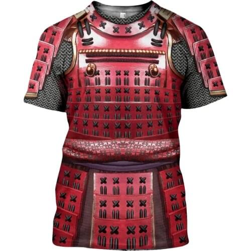 Drop shipping 3D Printed Knight Medieval Armor Men t shirt Knights Templar Harajuku Fashion Tee shirt summer Casual Unisex tees