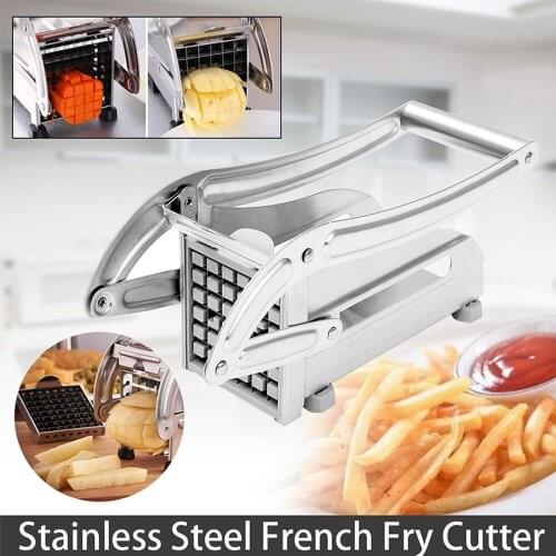 Stainless Steel Manual Potato Cutter French Fries Slicer Potato Chips Maker Meat Chopper Dicer Cutting Machine Tools For Kitchen