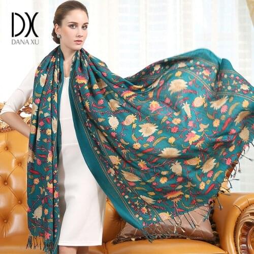 Luxury Brand Scarf Unisex 2019 Female Male Best Quality Wool Cashmere Scarf Pashmina Tassels Women Men Wrap Large Size 245*110cm