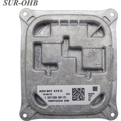 Original A7 4G LED TFL Headlight 4G0907472C Leimo FL/CL Daytime Running Module 10EEG120200 Balllast for RS7 Sportback car lamps