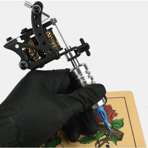 8 Warps Coils Tattoo Machine Rotary Motor Liner Shader Beginner Beauty Care Tool Easy to Use Durable Beginner
