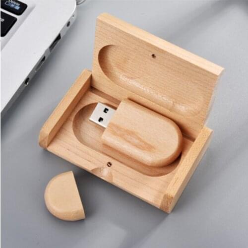 Maple oval USB flash pendrive 4GB 8GB 16GB 32GB 64GB memory stick USB2.0 with Maple box custom LOGO
