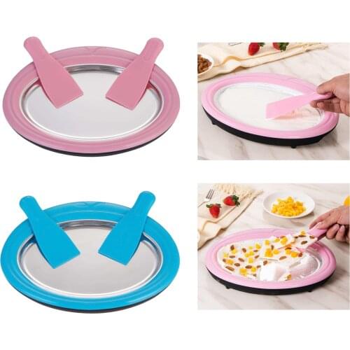 Ice Cream Maker/Pan/Roll - Frozen Yogurt, Sorbet, Gelato - Family Fun, Healthy Alternative DIY at home