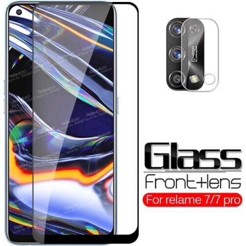 For Oppo Realme 7 Pro Glass Camera Protective Glass For Realme 6 Pro Realmy 7 5G Realme6 Realme7 Screen Protector 10D Cover Film