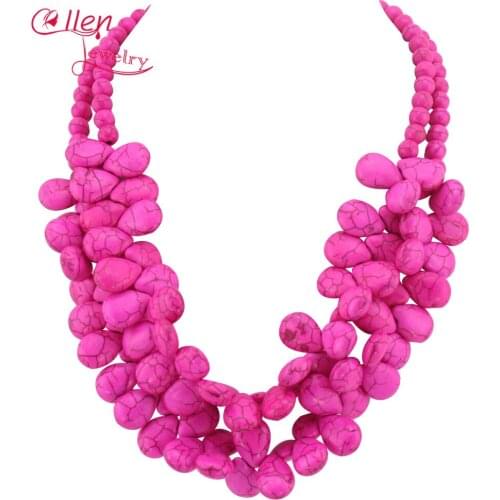 Yellow African Beaded beautiful Necklace Bridesmaid Necklace Bridal Party Necklace Wedding Gift Statement Necklace W7212