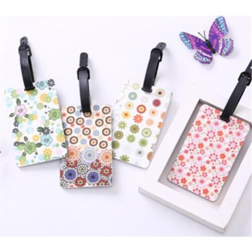 High Quality 1pc Luggage Tag New Identifier Label ID Address Holder Suitcase Luggage Tags Travel Accessories