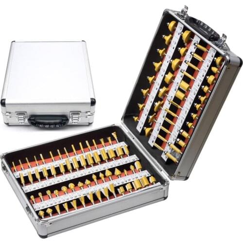 100pcs Woodworking Cutter Cutting Head for Engraving Electromechanical Wood Milling Trimming Machine Slotted Flower Knife