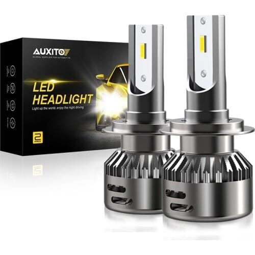 2x H7 LED Canbus Car Headlight Bulbs For Mercedes W211 W203 W221 CL S SLK ML Class H11 LED Bulb Auto Headlamp 48W High Low Beam