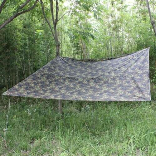 3mx3m Outdoor Beach Sun Shelter Camouflage Multi-functional Boxer Canopy College Style Tent Beach Canopy Sunshade