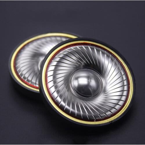 50mm Hifi Headphone Speaker Unit For Sony HD800 AKGk701 42Ohm Headset Driver Titanium film Earphone Repair Part Deep Bass 2pcs