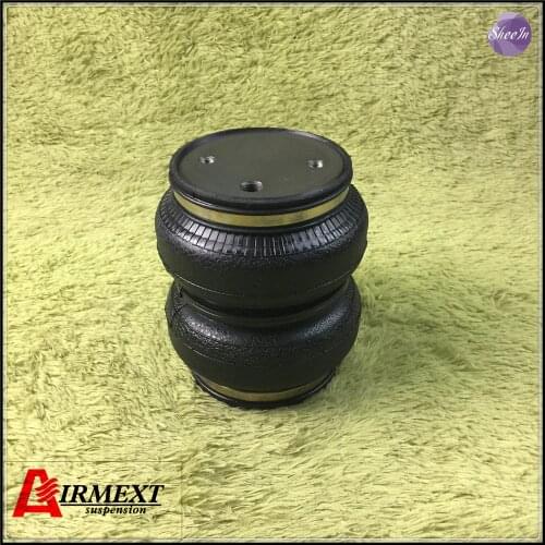 AIRMEXT/ SN142156BL2-C /AIRLIFT 5814 hollow Double convolute airspring airbag shock absorber/pneumatic air suspension air bellow