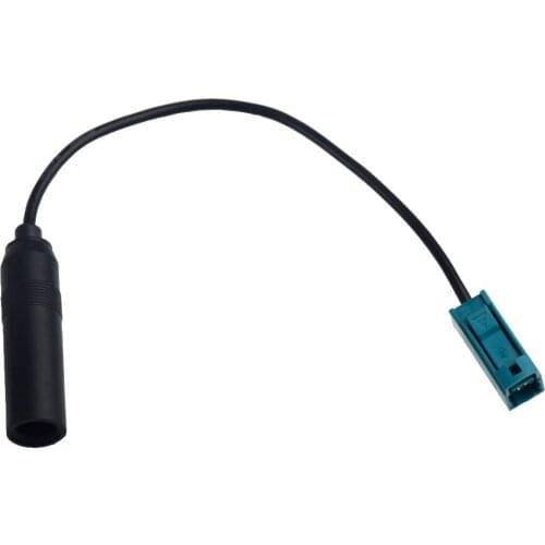 Car Radio Aerial Antenna Adaptor Connector Transform Cable Head Fakra To Female Din Universal