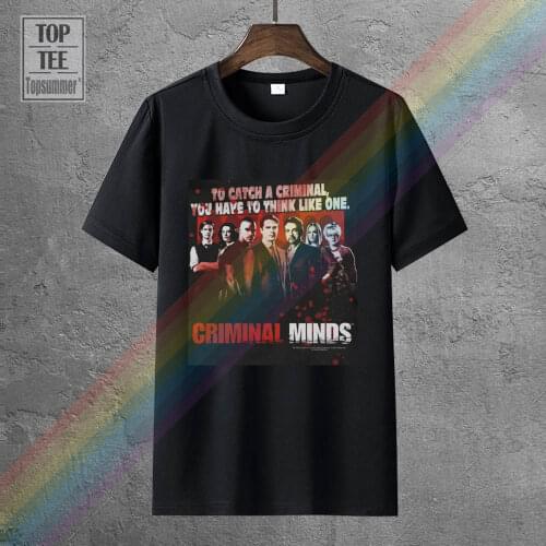 Criminal Minds Think Like One Licensed Adult T Shirt