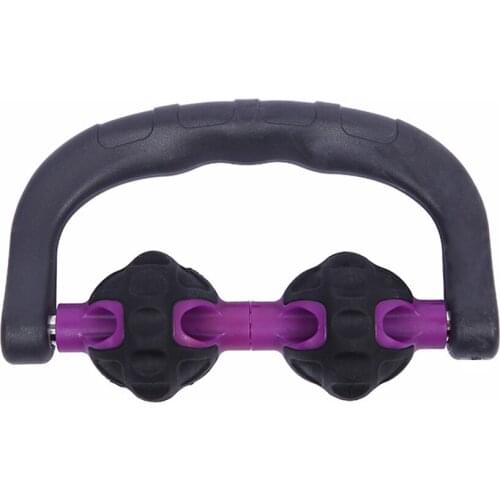 Multifunctional Hand-held Massage Roller Muscle Relaxation Stick Home Sports Fitness 17x11.5x5cm Massage & Relaxation TK-ing