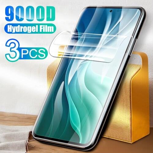 3PCS Soft Hydrogel Film For Xiaomi Mi 11i Clear Protective Film For xiaomi 11 lite 5g xiomi 11ultra 11pro 11 i HD Film Not Glass