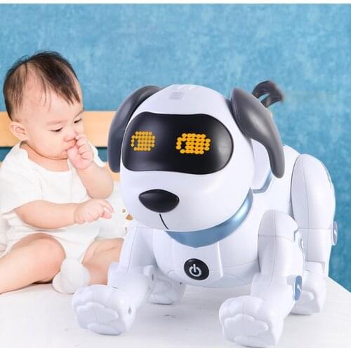 C5AA Remote Control Dog RC Robotic Stunt Puppy Dancing Programmable Smart Toy with Sound Interactive Gift