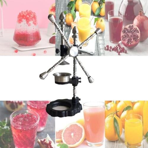 Manual hand press juicer squeezer citrus lemon orange pomegranate fruit juice extractor