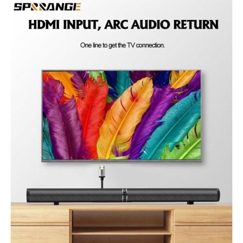 Soundbar TV Subwoofer Multifunction Bluetooth Speaker Foldable and Detachable Home Theater Sound Stereo Soundbox Support TF Card