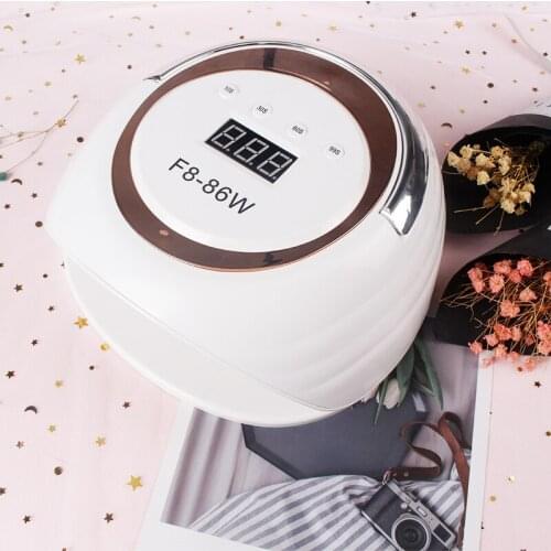 72W LED Nail Dryer Dual hands 39PCS Lamp Curing UV Gel Polish Motion Sensing Salon with For Drying Auto Sensor Manicure Tools