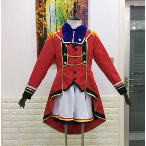 Japanese Anime Aikatsu Kasumi Yozora Uniforms Cosplay Costume Halloween Costumes for Women Free Shipping