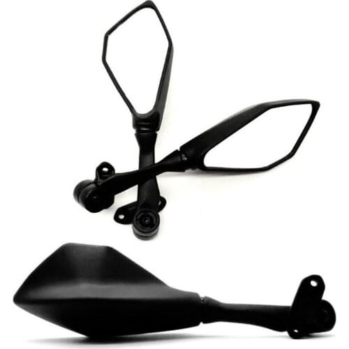 1 pair Motorcycle Rear View Mirror Racing Motorbike Sport Bike Mirrors For Kawasaki ZX6R ZX For Ninja 300 For Honda CBR