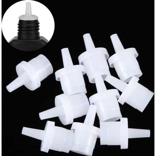 10/30/60Pcs Portable Eyelash Glue Bottle Plug Adhesive Blocking Cap Glue Nozzle Individual Eyelashes False Lash Extension Tools
