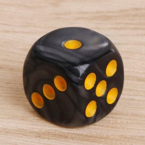 10pcs/Set Acrylic Polyhedral Dice For TRPG Board Game X3UA