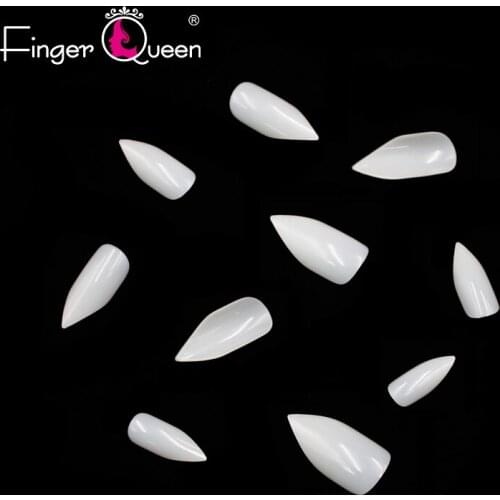100Pcs Natural Color French False Nail Tips Artificial Fake Nails Art Acrylic UV Gel Manicure Fake Nail Tips Fingerqueen FQ22