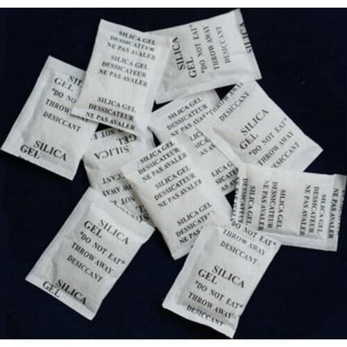 30pcs! Non-Toxic 2g silica gel desiccant Moisture Damp Absorber Dehumidifier for home cabinet Wardrobe Camera Food Storage