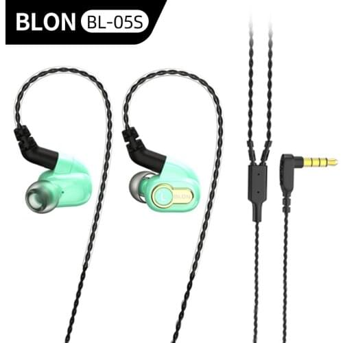 BLON BL-05S Earphone 3rd Generation 10mm Upgraded Carbon Diaphragm BL05S Dynamic Headset