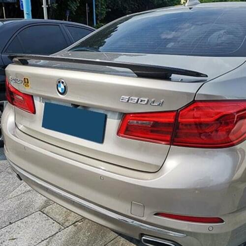 CEYUSOT For Trunk Universal Accessories Spoiler NEW OLD BMW 5 Series Sedan E60 F10 G30 ABS Material Rear Lip Wing Tail Body Kit
