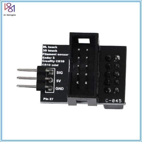 Black Pin 27 Tools Mini Upgrade Touch Breakout Adaptor Board For Creality CR-10 Ender 5 Ender 3 Pro BLTouch 3D Printer Parts