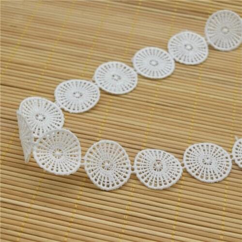 70Yards LaceTrim ound venise/venice lace trim Embroidery Flower Bridal Wedding Wide:3cm