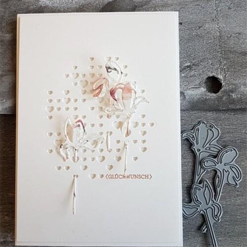 Mold 3Pcs Flower decoration Metal Cutting Dies Stencils For DIY Scrapbooking Decorative Embossing Handcraft Die Cutting Template