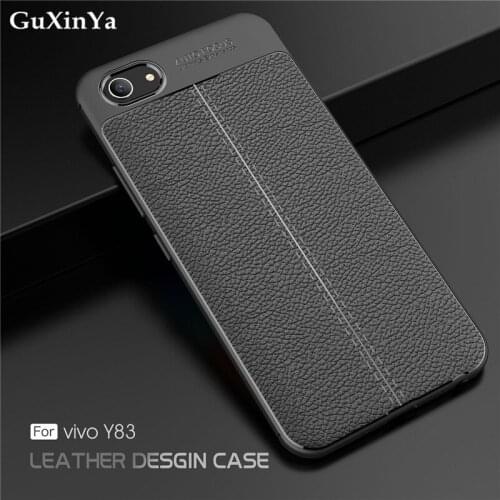 GuXinYa For Vivo Y83 Cases For BBK Vivo Y83A Phone Cover Luxury Leather ShockProof TPU Protective Case For BBK Vivo Y83 Funda