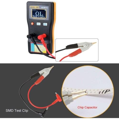 Capacitance Resistance Test Measuring Tool MESR-100 ESR Digital Capacitor Tester High Precision Internal Resistance Ohm Meter
