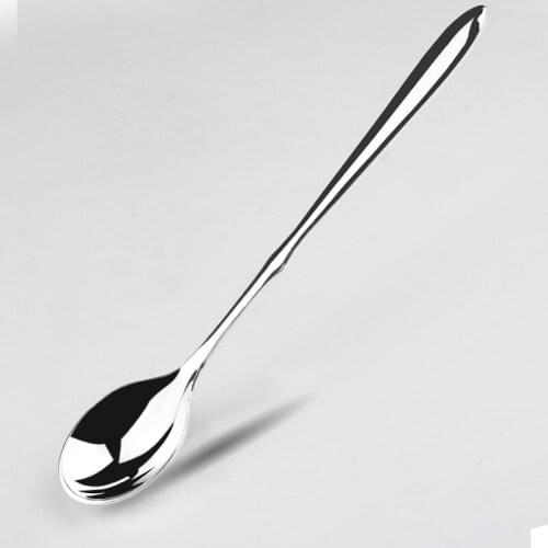 Spoon coffee teaspoon retro style sterling silver S999 coffee spoon sugar tea dessert tableware kitchen tableware