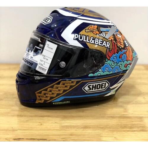 Full Face Motorcycle helmet X 14 marquez motegi3 lucky cat 2 helmet Riding Motocross Racing Motobike Helmet