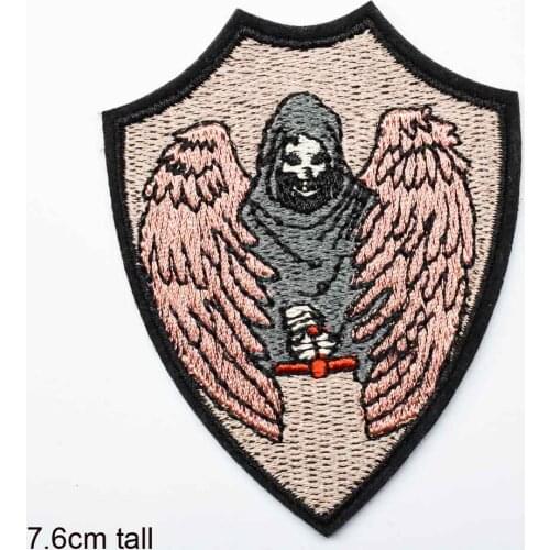Angel Devil Iron On Embroidered Clothes Patches For Clothing Stickers Garment Wholesale